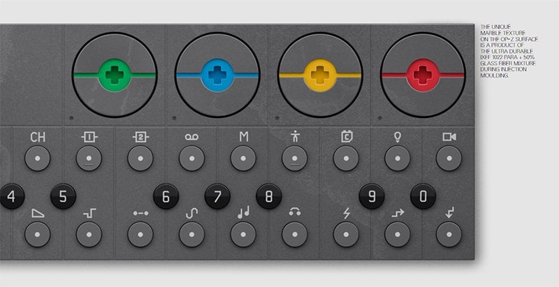 Teenage Engineering OP-Z Starter Set (OP-Z + M1) Taşınabilir / Portable 16-Track Multimedia Synthesizer ve Sequencer